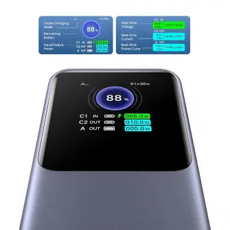 UGREEN Power Bank Nexode, Flight Approved 20000mAh ,130W, Grey