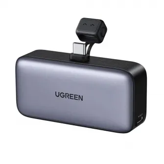UGREEN Power Bank Nexode Mini with Foldable Stand 5000mAh, 22,5W, Grey