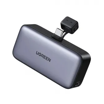 UGREEN Power Bank Nexode Mini with Foldable Stand 5000mAh, 22,5W, Grey
