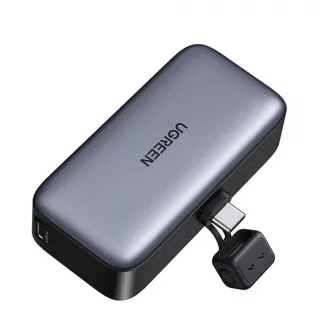 UGREEN Power Bank Nexode Mini with Foldable Stand 5000mAh, 22,5W, Grey