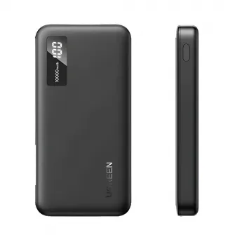 UGREEN Power Bank with Digital Display, 10000mAh, 22,5W, Black