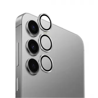 Uniq Optix Camera Lens Protector Aluguard for Samsung S25, Silver