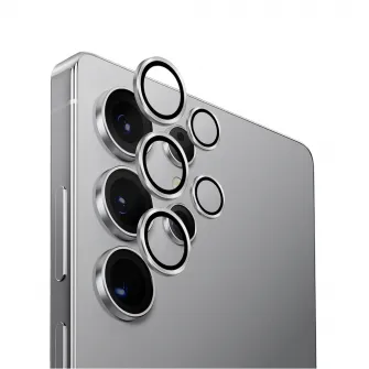 Uniq Optix Camera Lens Protector Aluguard for Samsung S25 Ultra, Silver