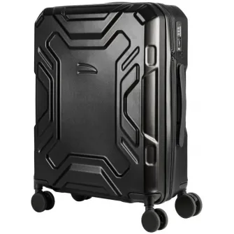 Valiza Tucano Trolley Iron Rigid S 40L Black (BTRIR-S-BK)