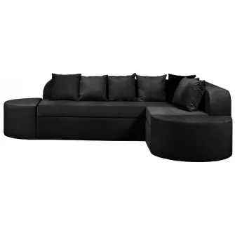 Canapea fara rama Edka Jupiter 210x280x50 M37 Negru