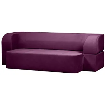 Canapea fara rama Edka Meteor 180x120x32 M10 Violet Inchis