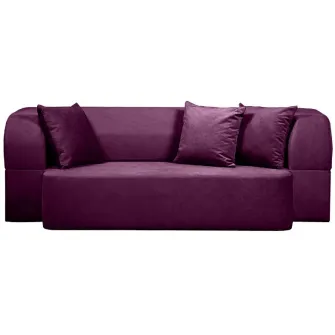 Canapea fara rama Edka Meteor 200x140x32 M10 Violet inchis