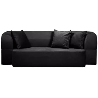 Canapea fara rama Edka Meteor 200x140x32 M37 Negru