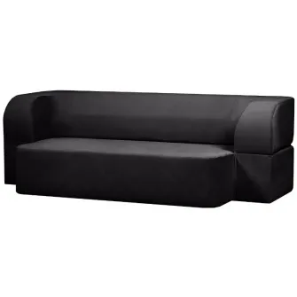 Canapea fara rama Edka Meteor 200x140x32 M37 Negru