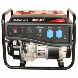 3.8 kW Generator Senci SC-4000 LITE, 7.5 CP, 223 CC, 230 V, AVR