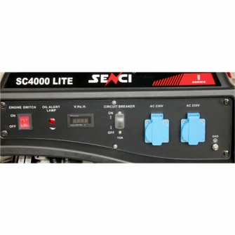 3.8 kW Generator Senci SC-4000 LITE, 7.5 CP, 223 CC, 230 V, AVR