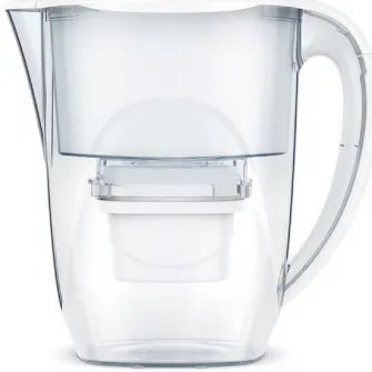 6 filtre de apa Evolve + Cana filtranta Aqua Optima Oria, 2.8 L, alb