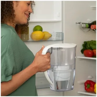 6 filtre de apa Evolve + Cana filtranta Aqua Optima Oria, 2.8 L, alb