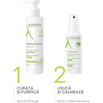 A-Derma Cytelium Spray pentru piele iritat,a 100 ml