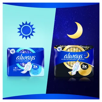 Absorbante Always Ultra Night Quattro, 28 buc