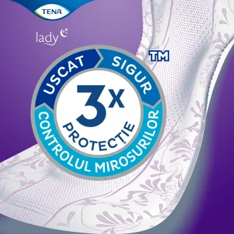 Absorbante pentru incontinenta urinara Tena Lady Maxi Night, 12 buc