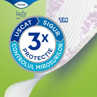 Absorbante pentru incontinenta urinara Tena Lady Slim Ultra Mini, 14 buc