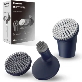 Accesoriu Panasonic MultiShape ER-CFB1-A503 pentru curatare profunda fata/barba, vibratii sonice, utilizare piele umeda/uscata, negru