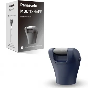 Accesoriu Panasonic MultiShape ER-CFC1-A503 pentru ingrijirea talpilor, pila din micro-ceramica, Negru