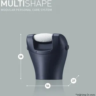 Accesoriu Panasonic MultiShape ER-CFC1-A503 pentru ingrijirea talpilor, pila din micro-ceramica, Negru