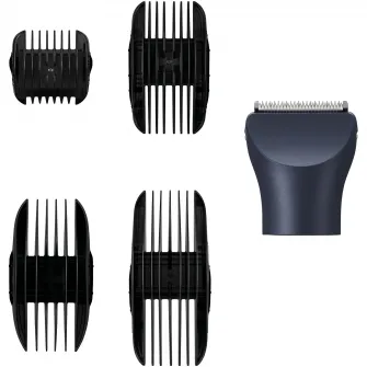 Accesoriu Panasonic MultiShape ER-CHC1-A301 pentru tuns cu lame profesionale, 4 piepteni cu 15 setari de lungime, negru
