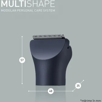Accesoriu Panasonic MultiShape ER-CHC1-A301 pentru tuns cu lame profesionale, 4 piepteni cu 15 setari de lungime, negru