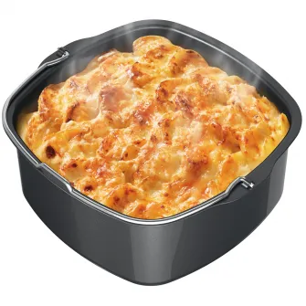 Accesoriu set principal de coacere Philips HD9925/01 (tava de copt, 7 forme pentru briose) compatibil cu gama Airfryer Compact HD920x, HD9252