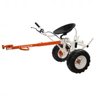 Accesoriu tractat pentru motosapa Navigator 99, roti cauciuc
