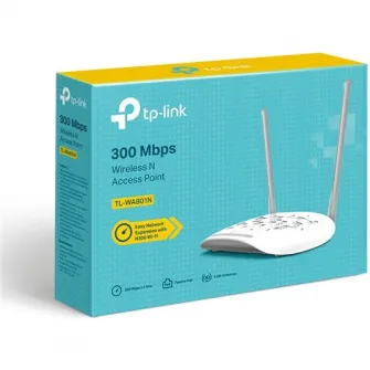 Access Point TP-Link TL-WA801N 300Mbps Wireless N, 2 antene Wi-Fi