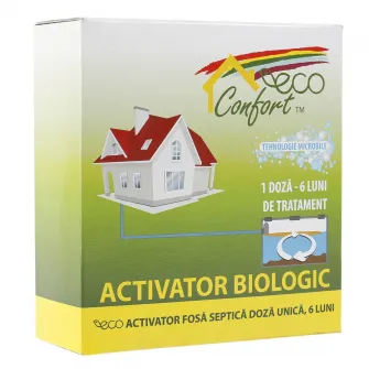 Activator fosa septica Eco Confort BEV, 1 doza unica, 6 luni 500g