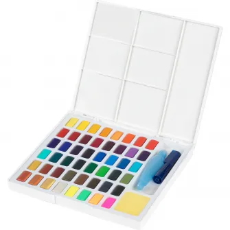 Acuarele Faber-Castell Creative Studio, 48 culori/set
