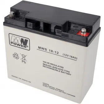Acumulator AGM MW 18-12S 12V / 18Ah