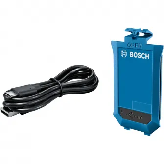 Acumulator Bosch Professional 1608M00C43, 3.7 V, 1Ah, USB-C