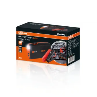 Acumulator extern / jump starter Osram BATTERYstart 300, 13000 mAh ,LiCoO2, timp incarcare 3H, mufa Micro-USB