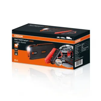Acumulator extern / jump starter Osram BATTERYstart 400, 16800 mAh ,LiCoO2, timp incarcare 4H, mufa Micro-USB