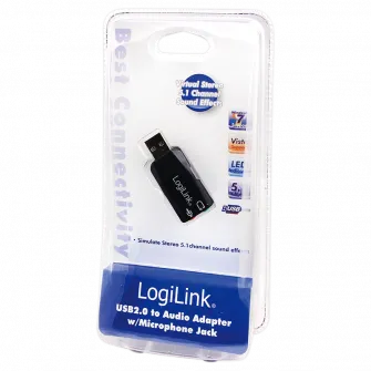 Adaptor audio Logilink UA0053, interfata USB, 5.1 canale