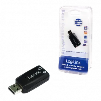 Adaptor audio Logilink UA0053, interfata USB, 5.1 canale