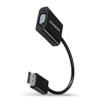 Adaptor AXAGON DisplayPort la VGA FullHD, RVD-VGN