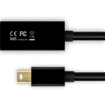 Adaptor AXAGON MiniDP la HDMI 1.4 adapter 4K/30Hz, RVDM-HI14N