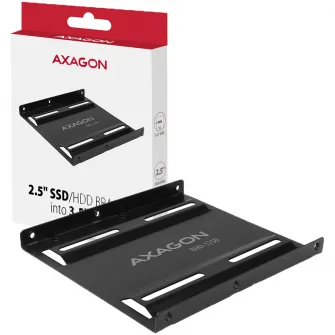 AXAGON RHD-125B Переходник с 3,5 на 2,5 дюйма для 2,5-дюймового жесткого диска или твердотельного накопителя
