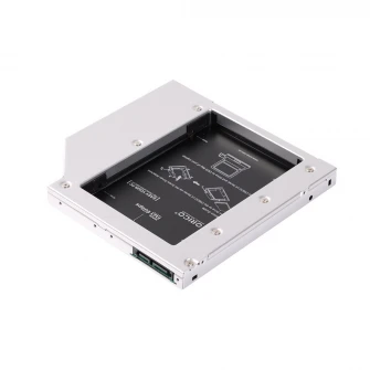 Adaptor HDD Caddy Orico L127SS, pentru unitati optice de tipul 12.7 mm