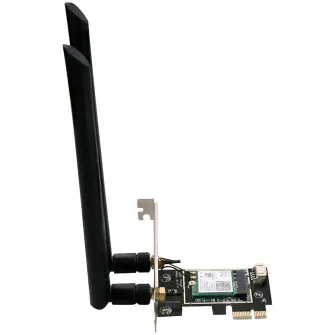 Adaptor placa de retea D-LINK AX 3000, intern PCI-EX, wireless Wi-Fi 6, Bluetooth 5.0, antena a 5 dBi