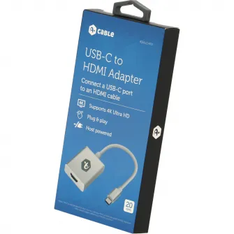 Adaptor TYPE-C to HDMI (female),4K*2K 60HZ, aluminiu