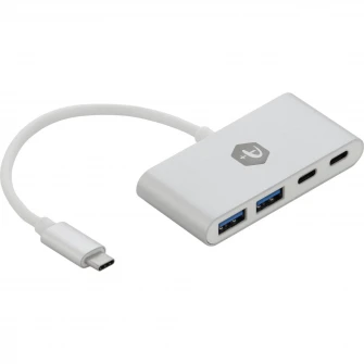 Adaptor TYPE C to USB3.0Ax2+Type Cx2 Female hub