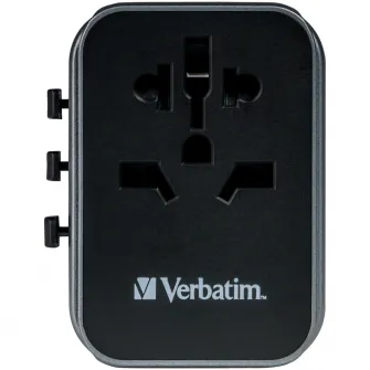 Adaptor universal Verbatim UTA-03, 6-in-1, 1xUSB-C, PD 30W, QC 3.0, 2xSB-C, 2xUSB-A