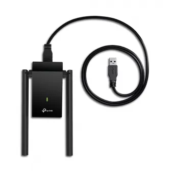 Adaptor USB Wireless TP-Link Archer T4U Plus, AC1300 cu doua antene High-Gain Wireless Dual-Band