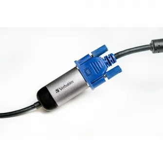 Adaptor Verbatim USB-C - VGA - USB 3.1 GEN 1/VGA 10 cm