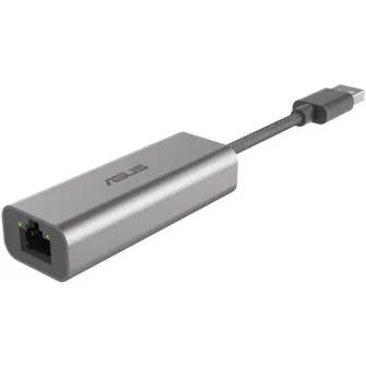 Adaptor wireless ASUS USB-C2500, 2.5 Gigabits, USB-A 3.2 Gen1 - RJ45