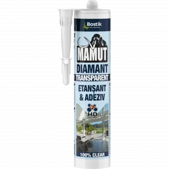 Adeziv Mamut Universal 2in1, 290 ml, Transparent