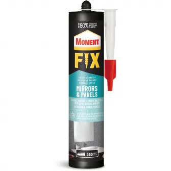 Adeziv pentru sticla Moment fix Mirror  Panels, 380 ml, crem